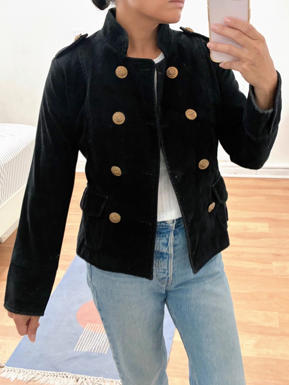 NWT Vintage Y2K Napolean Crop Jacket sz S